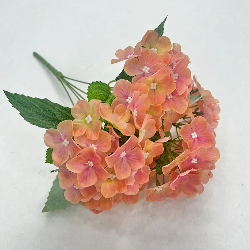 13” Hydrangea Bunch - 5 Heads