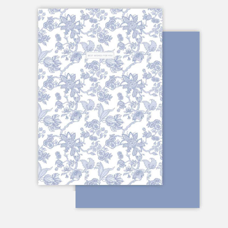 European Retro Paper, 19.7 × 14.7 Inch, 10 Sheets