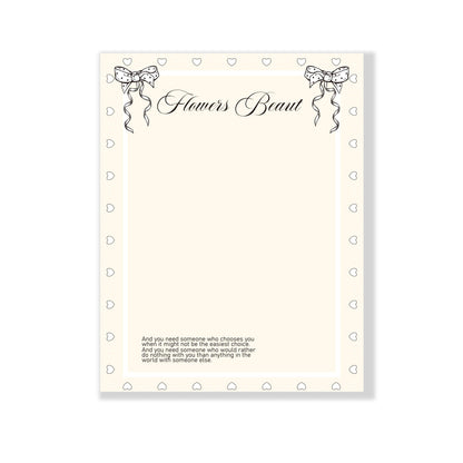 Flower Art Wrapping Paper, 15× 19.7 Inch, 10 Sheets