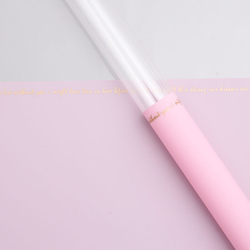 Flower Packaging Bags, 23 × 11.4 Inch, 20 Sheets