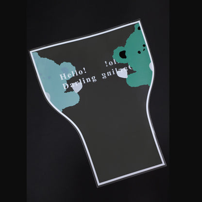 Papier d'emballage givré et imperméable pour fleurs coréennes 