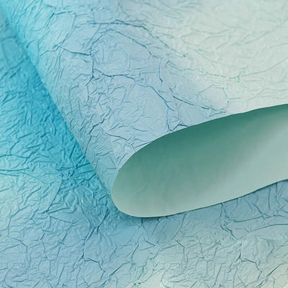 Gradient Wrinkled Texture Paper, 16.1 × 22.8 Inch, 5 Sheets