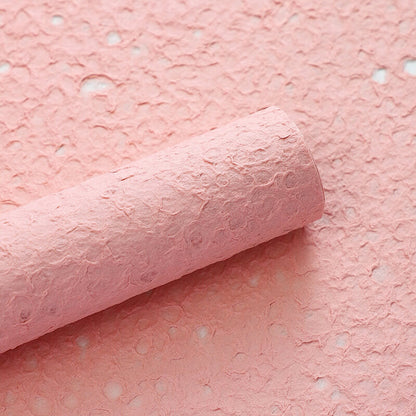 Boîte à fleurs ronde en velours 