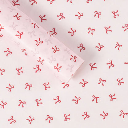Bowknot Tissue Paper, 19.7 × 27.6 Inch, 20 Sheets