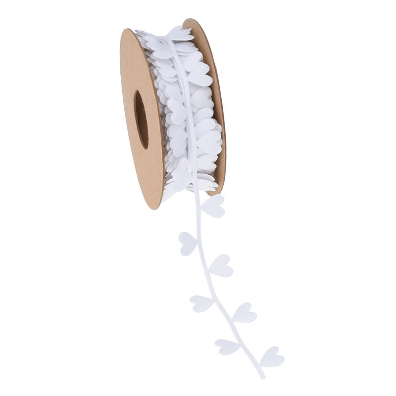 Love Embossed Ribbons