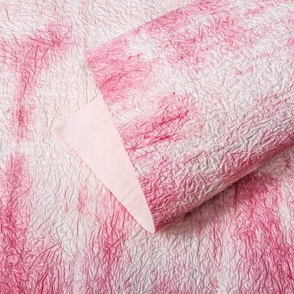 Caja de flores redonda de terciopelo 