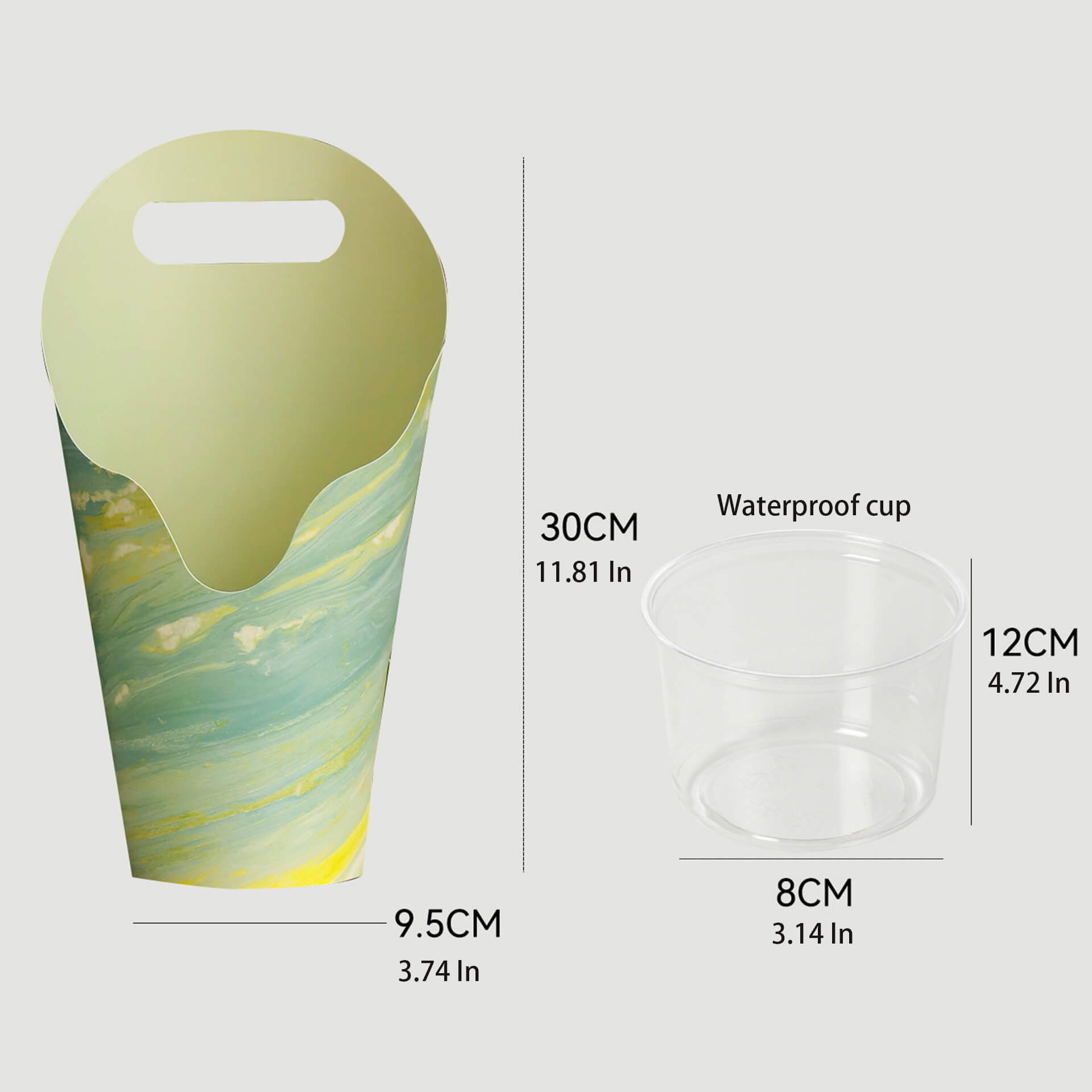 Cylindrical Flower Box