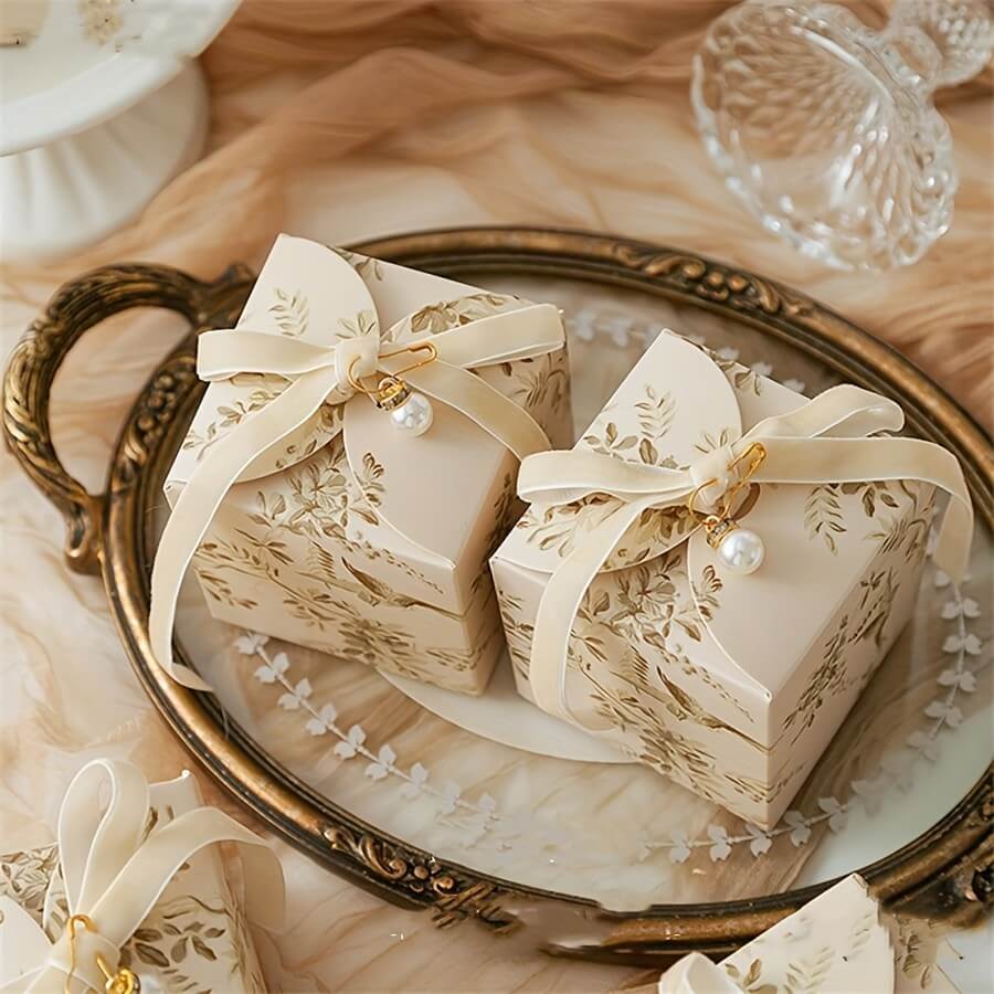 Guest Wedding Romantic Candy Paper Box