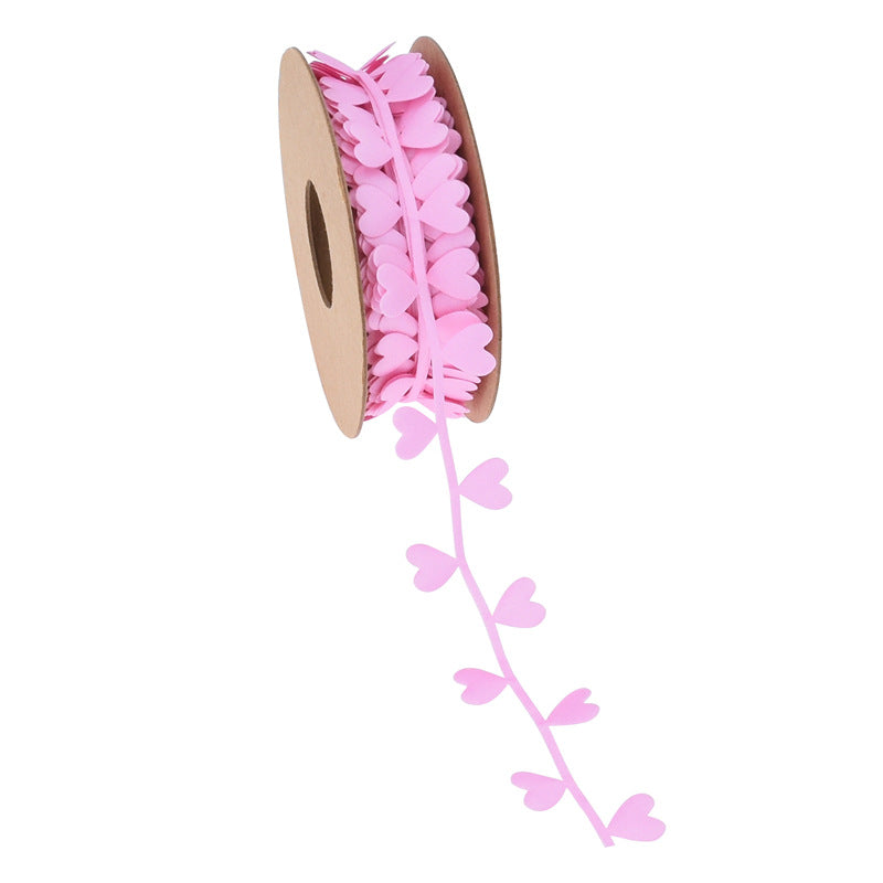 Love Embossed Ribbons