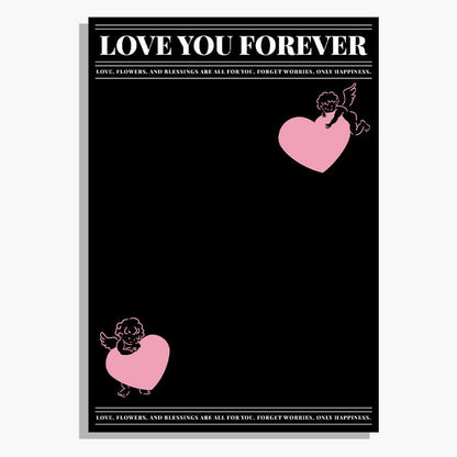 Flower Paper Wrap For Valentine's Day