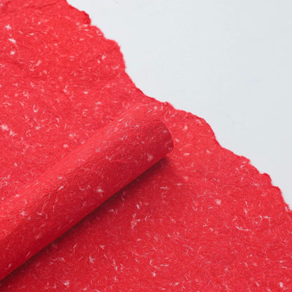 Caja de flores redonda de terciopelo 