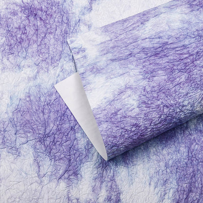 Caja de flores redonda de terciopelo 