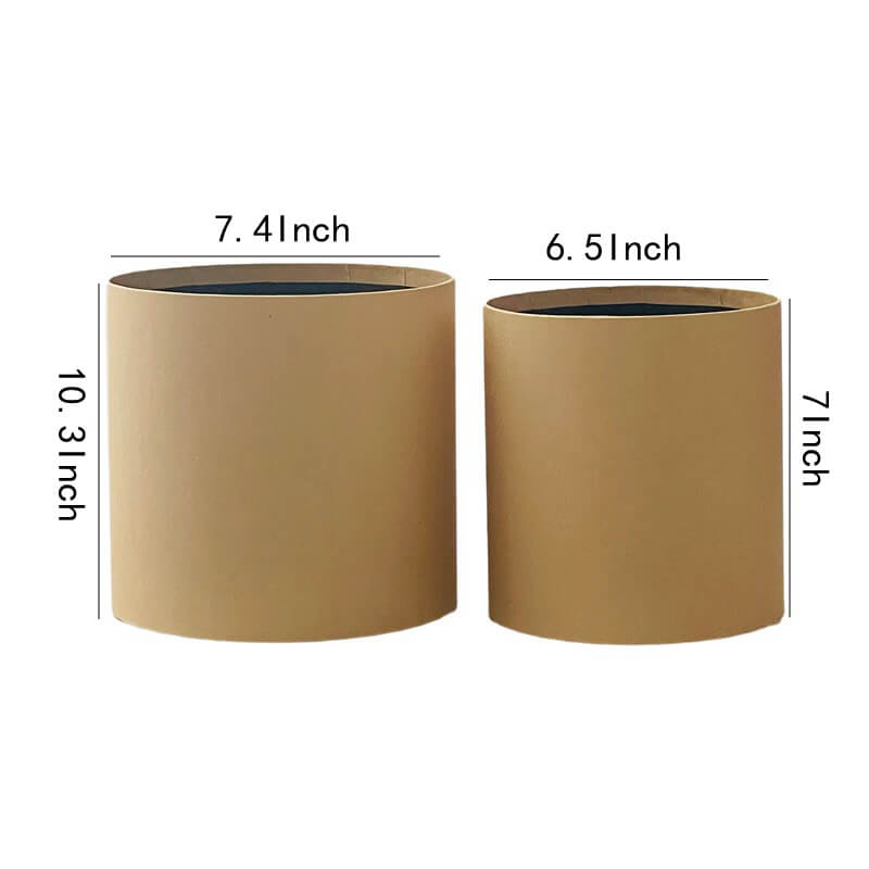 Kraft Paper Flower Gift Box