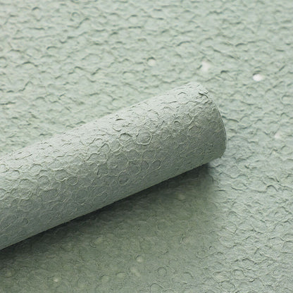 Boîte à fleurs ronde en velours 