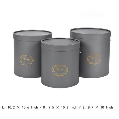 Flower Bucket Box, Set of 3pcs