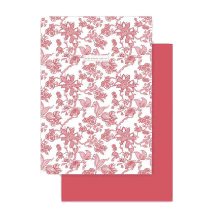 European Retro Paper, 19.7 × 14.7 Inch, 10 Sheets