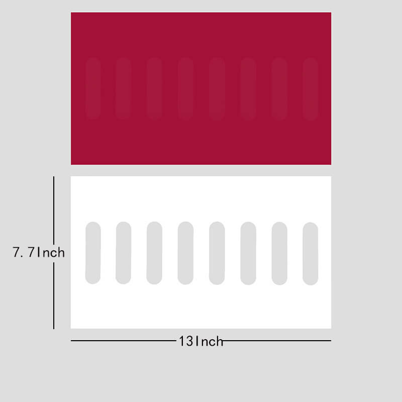 Floral Shaping Cards , 13 × 7.7 Inch, 10 Sheets