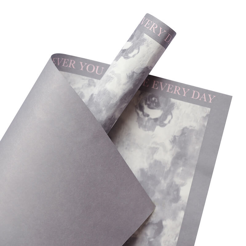 Floral Wrapping Paper, 20.5 × 20.5 Inch, 10 Sheets