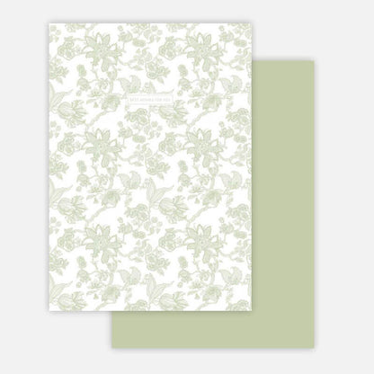 European Retro Paper, 19.7 × 14.7 Inch, 10 Sheets