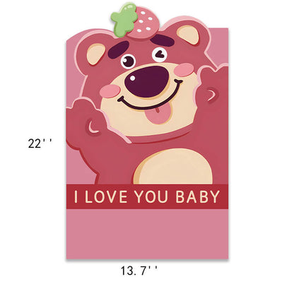 Cartoon Flower Packaging Bag