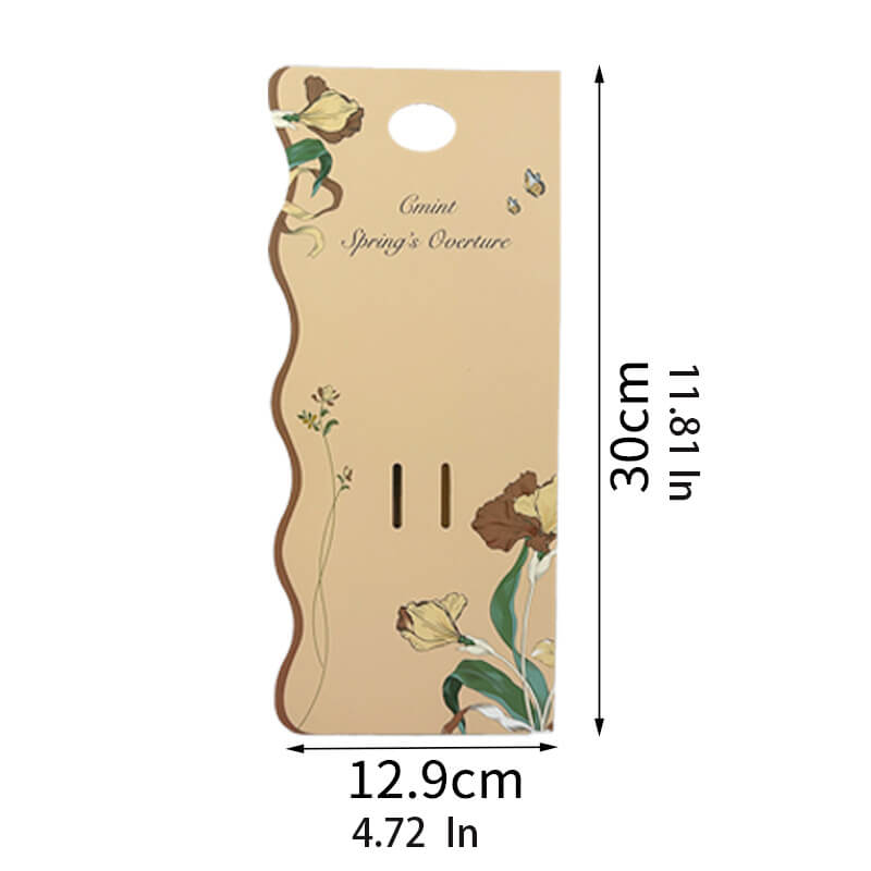 Single Bouquet Flower Card