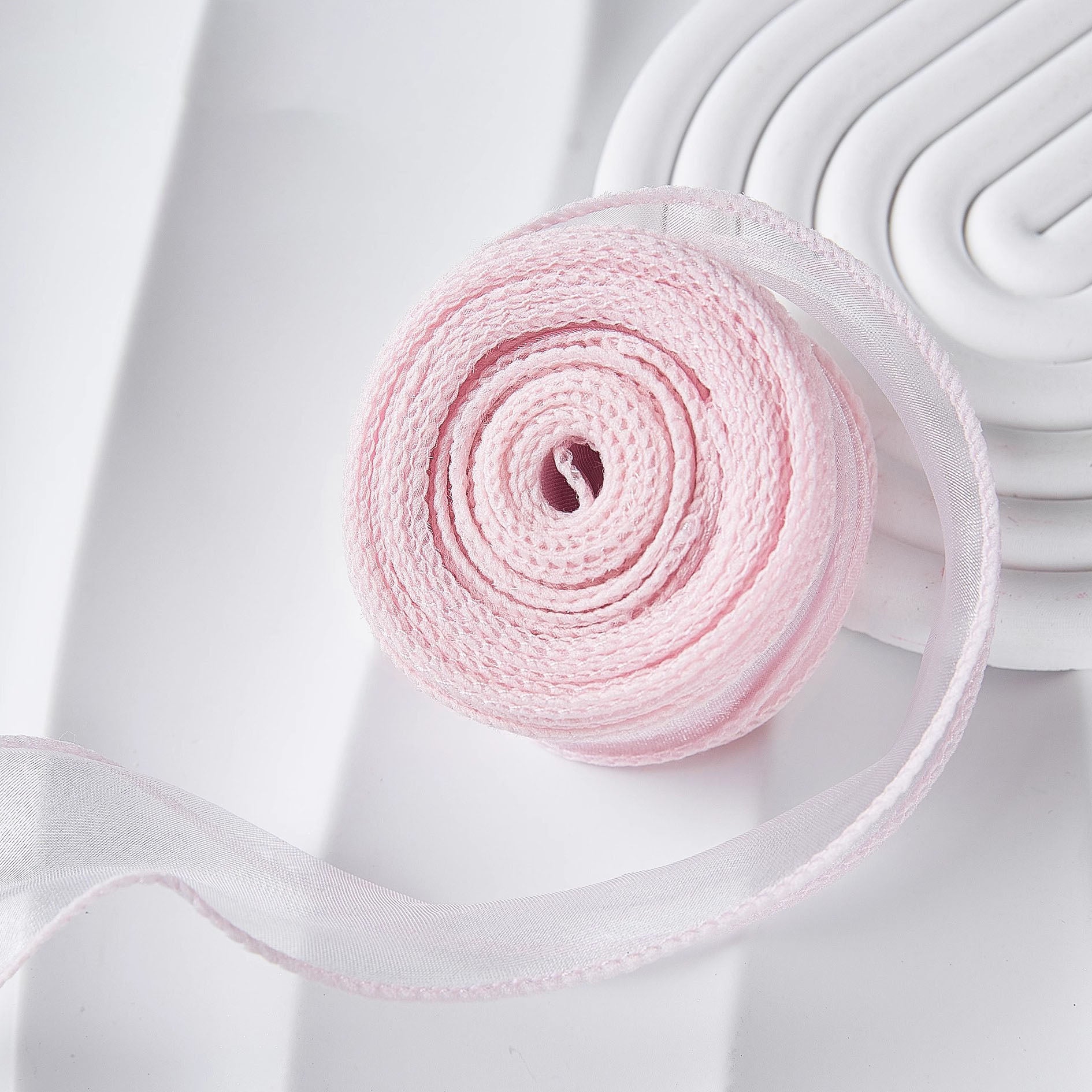 Fishtail Wave Bubble Ribbon, 4cm x 10 Yards