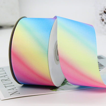 Rainbow Satin Ribbon