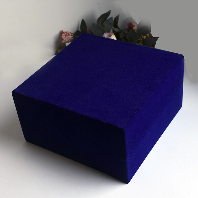 Velvet Square Flower Boxes, 7.9 Inch