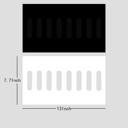 Floral Shaping Cards , 13 × 7.7 Inch, 10 Sheets
