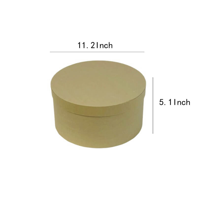 Kraft Paper Flower Gift Box