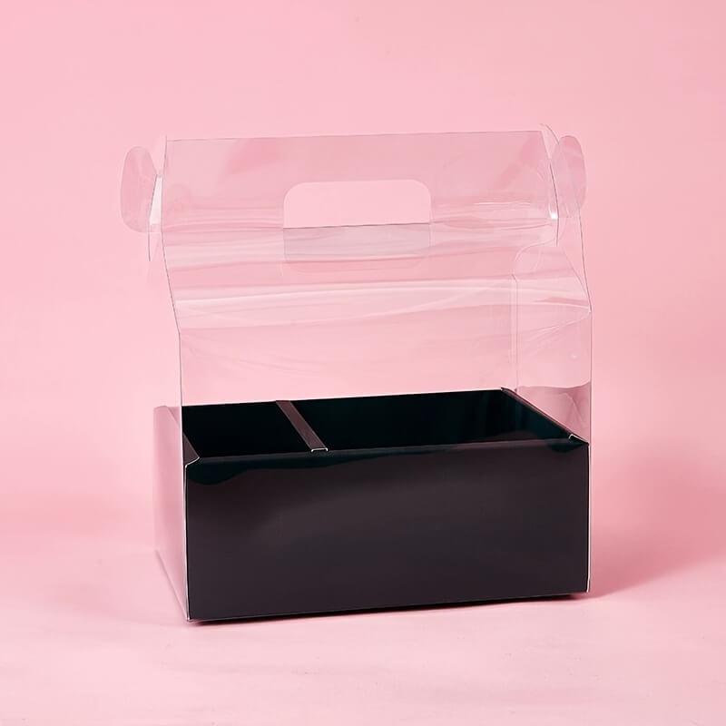 Transparent Handheld Flower Gift Box