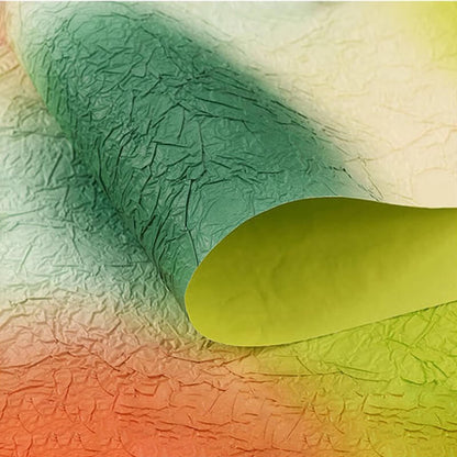 Gradient Wrinkled Texture Paper, 16.1 × 22.8 Inch, 5 Sheets
