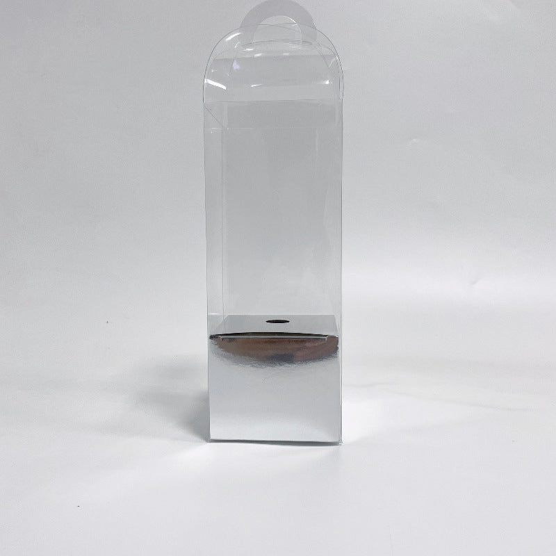 Transparent Panoramic Single Rose DIY Flower Box