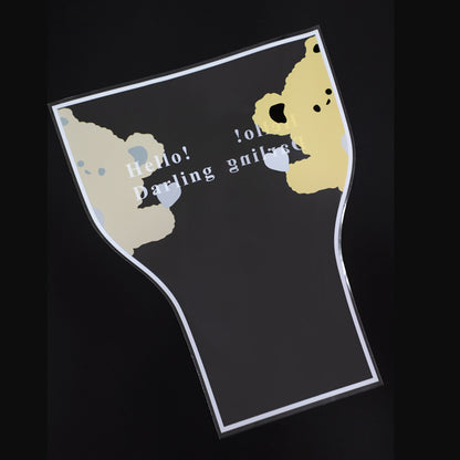 Papier d'emballage givré et imperméable pour fleurs coréennes 