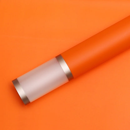 Gold Border Frosted Florist Wrapping Paper, 58x58cm/20sheets