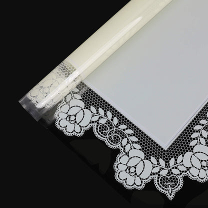 Lace Wrapping Paper, 22.5 × 22.5 Inch, 20 Sheets