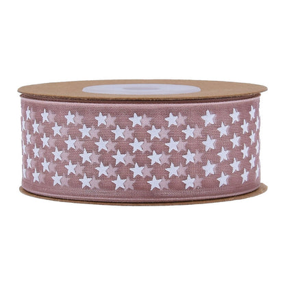 Ruban de flocon de neige transparent de Noël