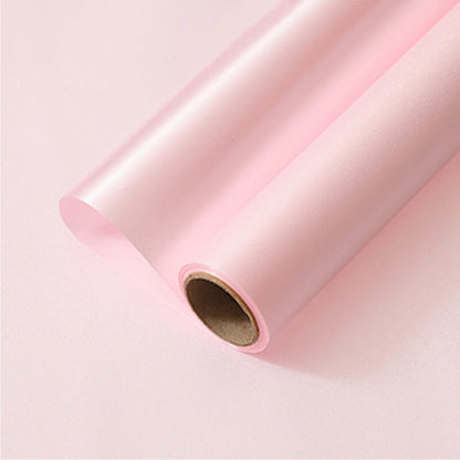 Bouquet Wrapping Paper, Silk Texture Silver Flash