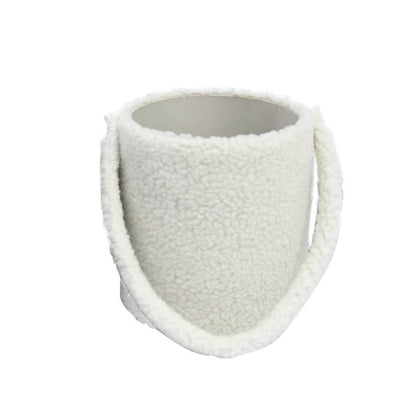 Boîte en velours en forme de cœur pour roses