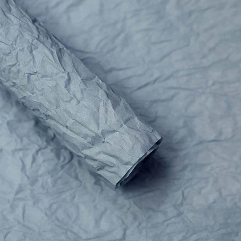 Hand Crumpled Fluffy Paper, 22 × 22 Inch, 5 Sheets