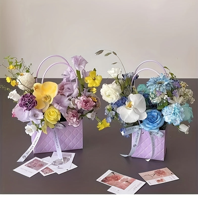 Lot de 10 sacs en papier pour fleurs