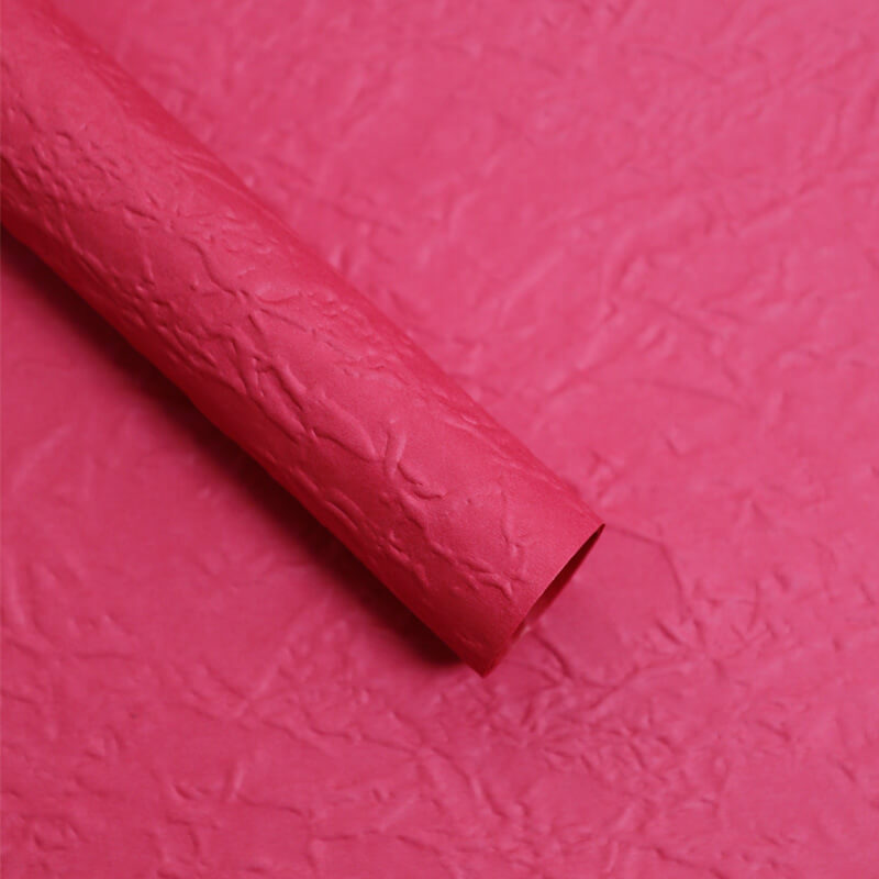 Caja de flores redonda de terciopelo 