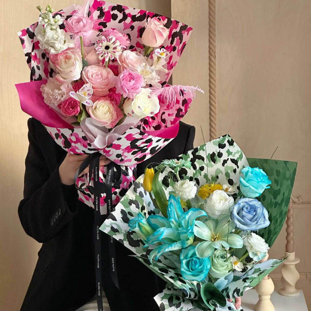 Bouquet Flower Wrapping Paper