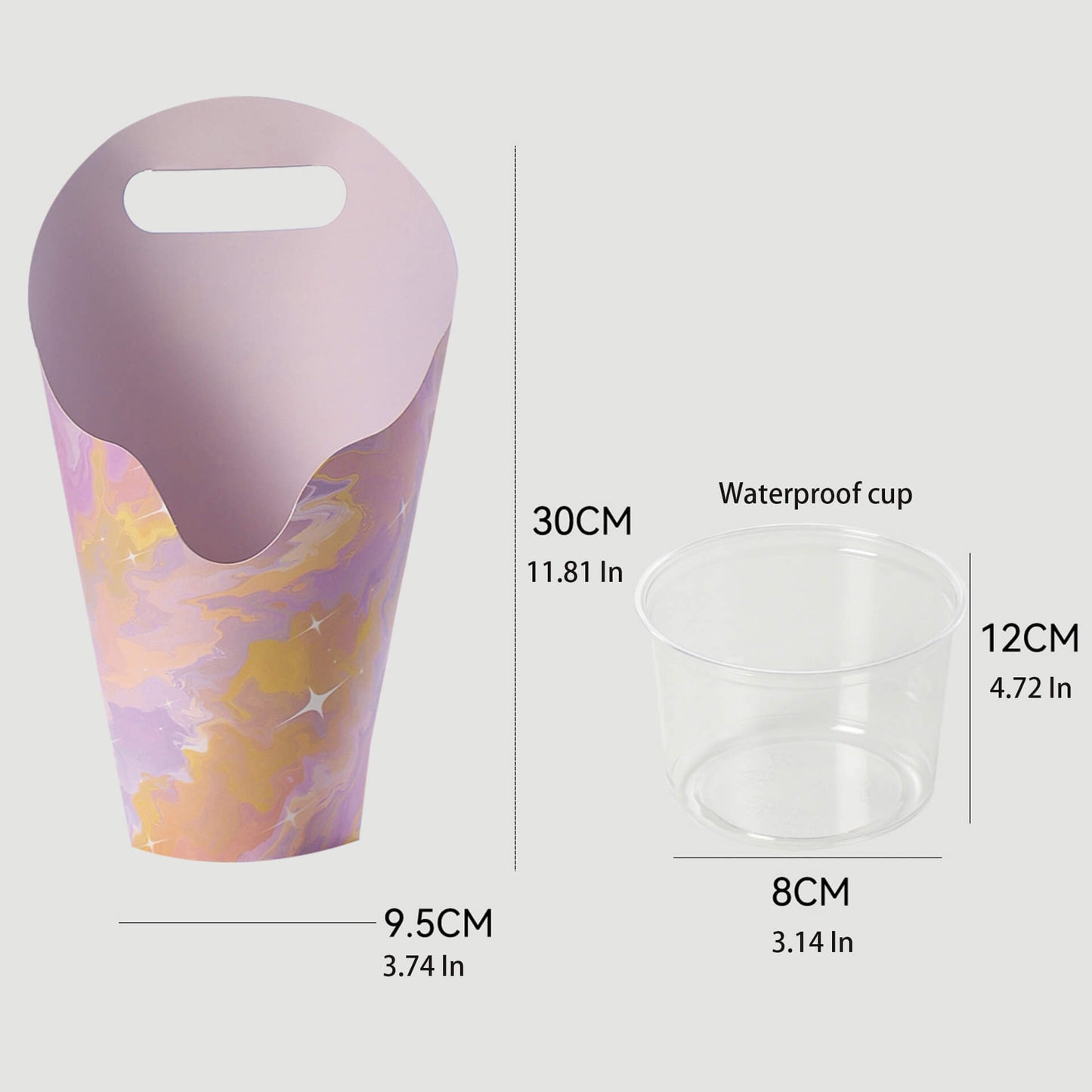 Cylindrical Flower Box