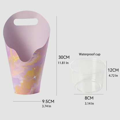 Cylindrical Flower Box