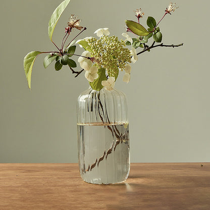 Vases à tubes à essai en verre