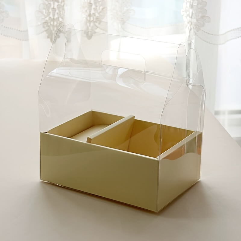 Transparent Handheld Flower Gift Box