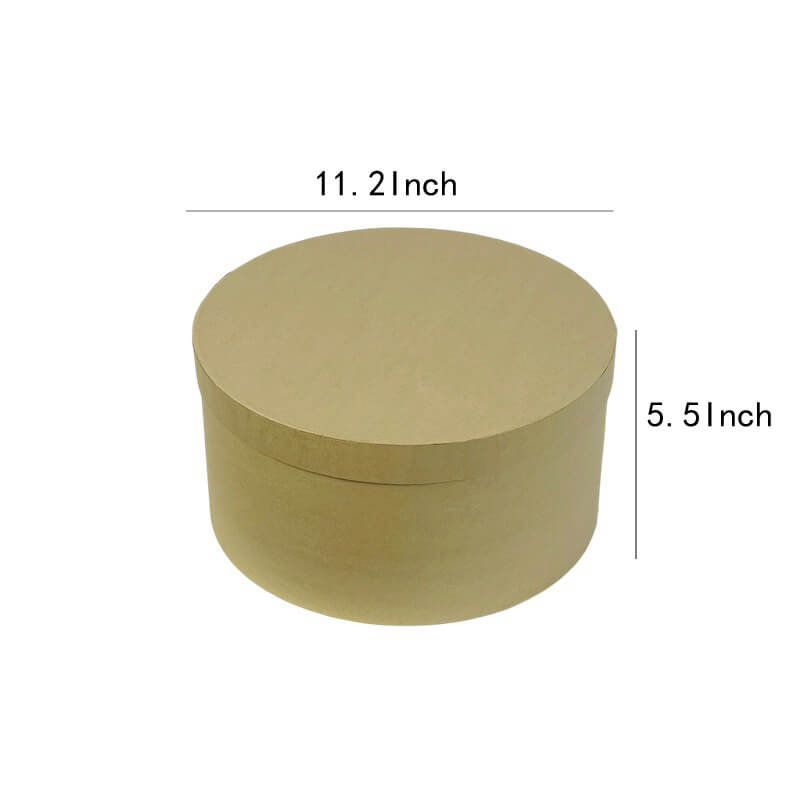 Kraft Paper Flower Gift Box