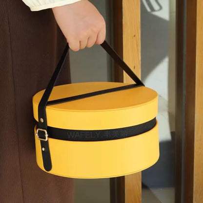 Yellow Portable Gift Box