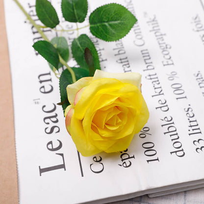 Long Stem Artificial Rose Flowers